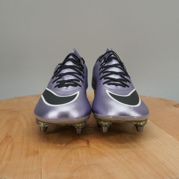 Mens 7.5 / Womens 9 - Nike Mercurial Vapor 10 SG Soccer Cleats Metallic Purple - Picture 2 of 9